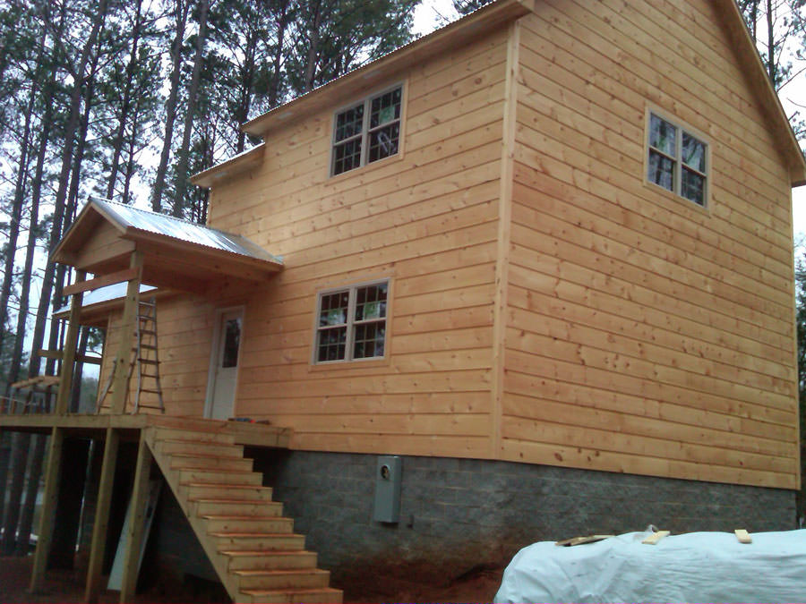 chink log siding log cabins for less