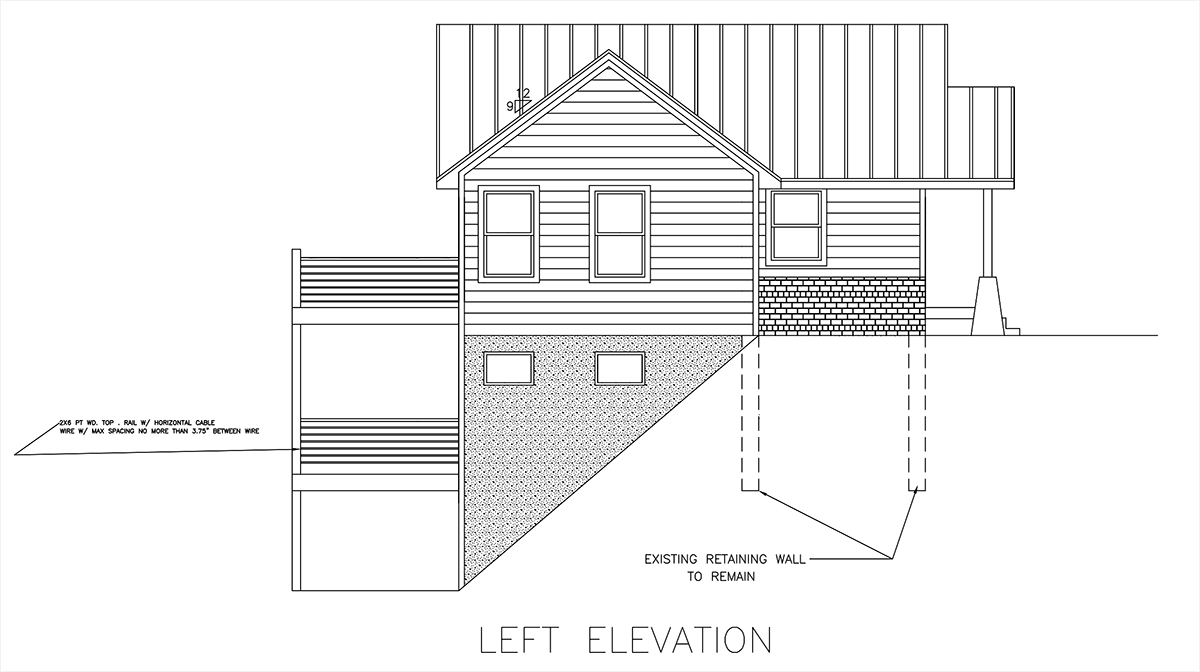 Windy Hill Log Cabin Floor Plan One Level