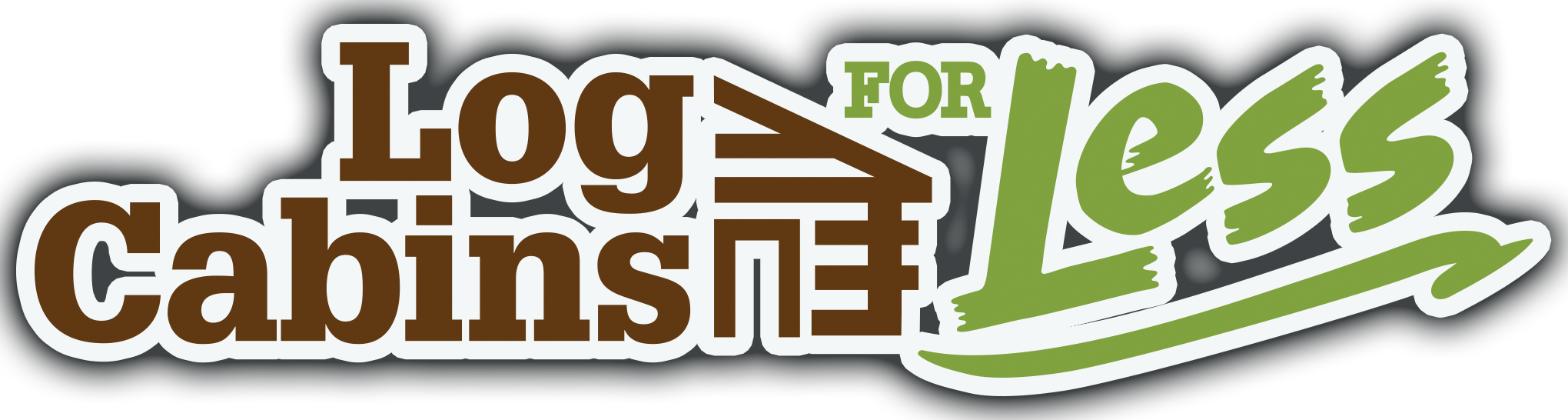 Log Cabins for Less Logo